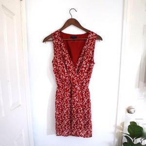 Red Pattern Dress